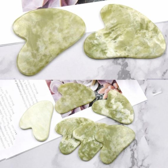 Health & Beauty | Dropshipping Gouache Scraper Massager Face Body Skin Scraping Beauty Care Guasha Board Facial Gua Sha Massage Tool Natural Jade Consumer Electronics Consumer Electronics