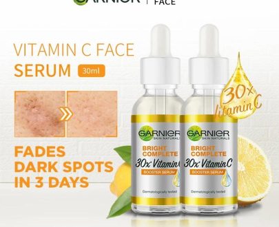 Health & Beauty | Garnier Bright Complete 30X Vitamin C Niacinamide Booster Serum Whitening Skin Tone Essence Fade Acne Mark Beauty Products 30Ml Consumer Electronics Consumer Electronics