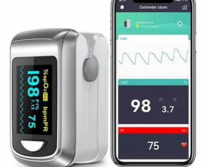 Health & Beauty | Healthtree Finger Pulse Oximeter Blood Oxygen Saturation Spo2 Pi Oximetro De Dedo Pulsioximetro Oxymeter Bluetooth App Control Consumer Electronics Consumer Electronics