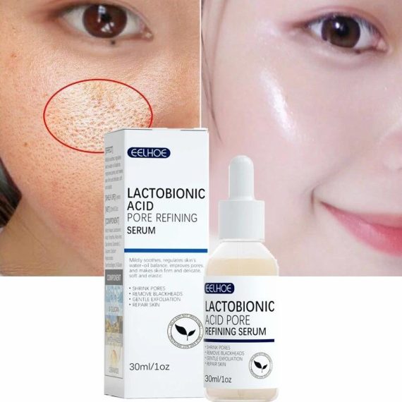 Health & Beauty | Lactobionic Acid Shrink Pores Facial Serum Firm Moisturizing Essence Liquid Repair Face Pores Beauty Skin Care Korean Cosmetics Consumer Electronics Consumer Electronics