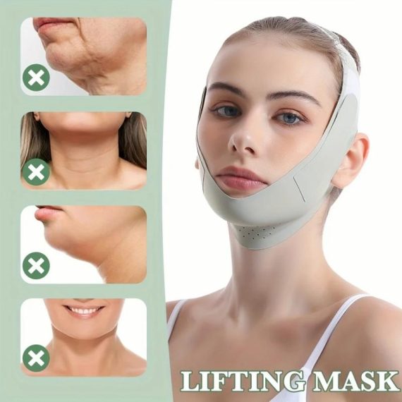 Health & Beauty | Reusable Face Slimming Bandage V Line Face Shaper Chin Cheek Lift Up Belt Facial Massage Strap Face Skin Care Beauty Tools Consumer Electronics Consumer Electronics