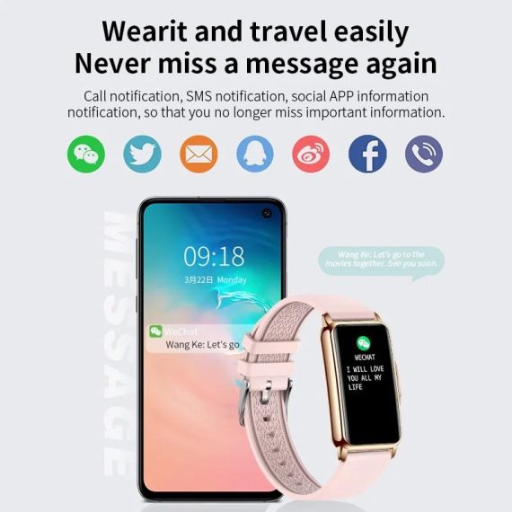 Jewelry & Watches | For Android Ios Smart Bracelet Smartwatch Men Heart Rate Blood Oxygen Waterproof Sport Smart Band Watch For Ladies +Gift Consumer Electronics Consumer Electronics