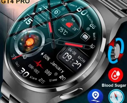 Jewelry & Watches | New Gps Smart Watch Men For Huawei Gt4 Pro 360360 Hd Screen Heart Rate Bluetooth Call Nfc Ip68Waterproof Blood Sugar Smartwatch Consumer Electronics Consumer Electronics