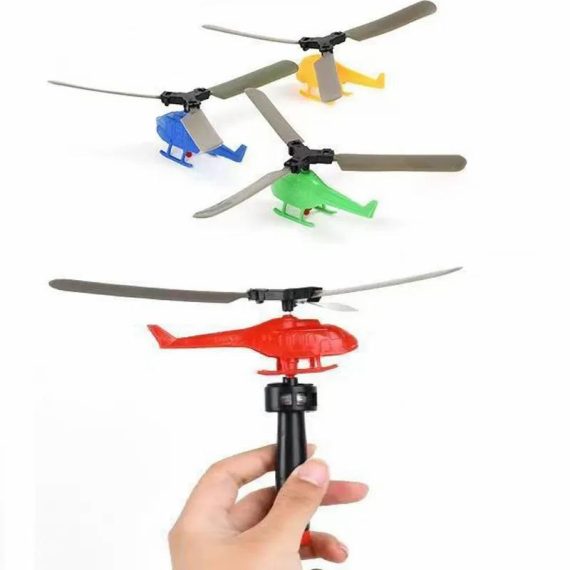 Outdoors & Sports | 1/3/5Sets Bamboo Dragonfly Handle Pull Helicopter Children’s Outdoor Games Sports Toys For Boys Girls Outdoors & Sports Outdoors & Sports