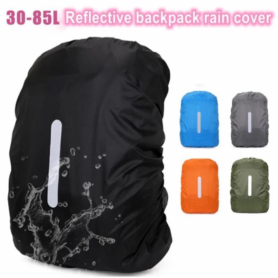 Outdoors & Sports | 30L/85L Reflective Waterproof Backpack Rain Cover Sport Bag Cover Rain Outdoor Camping Hiking Waterproof Cover Backpack Raincove Outdoors & Sports Outdoors & Sports