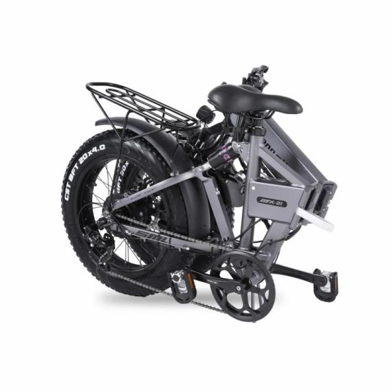 Outdoors & Sports | 500W 48V Electric Bike 20 Inch 4.0 Fat Tire Electric Bicycles 12.8Ah Lithium Battery Power Electric Bike Folding Mountain Bike Outdoors & Sports Outdoors & Sports