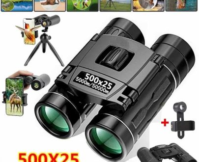 Outdoors & Sports | 500X25 Portable Hd Zoom 5000M/50000M Binoculars Telescope Powerful Folding Long-Distance Vision Hunting Outdoor Camping Sports Outdoors & Sports Outdoors & Sports