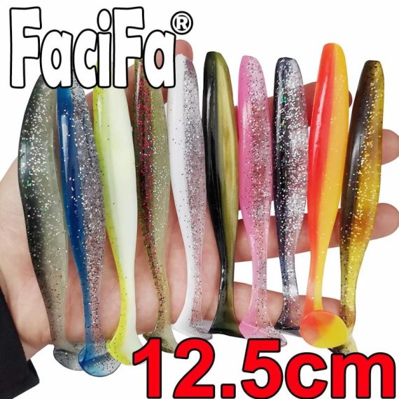 Outdoors & Sports | 50Pcs Soft Lure Silicone Bait Shad Wobbler Fishing Lure Sea Worm Swimbait Streamer Silicone Lure Spinnerbait Fishing Accessories Outdoors & Sports Outdoors & Sports