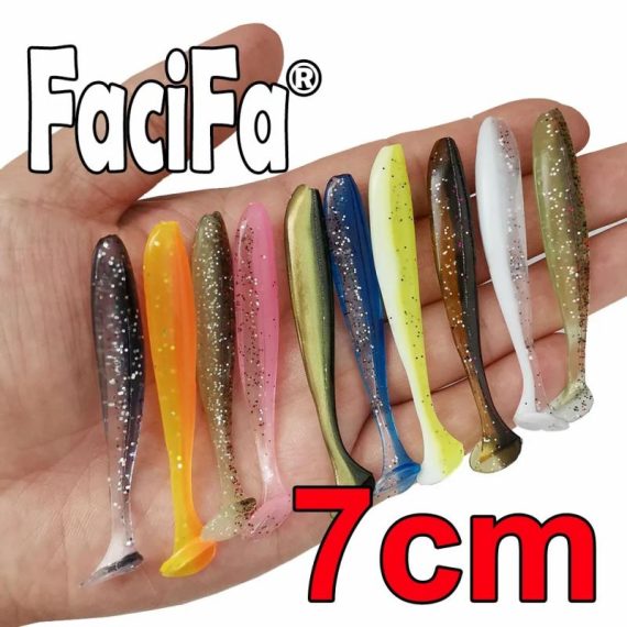 Outdoors & Sports | 50Pcs Soft Lure Silicone Bait Shad Wobbler Fishing Lure Sea Worm Swimbait Streamer Silicone Lure Spinnerbait Fishing Accessories Outdoors & Sports Outdoors & Sports