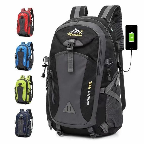 Outdoors & Sports | Anti-Theft Mountaineering Waterproof Backpack Men Riding Sport Bags Outdoor Camping Travel Backpacks Climbing Hiking Bag For Men Outdoors & Sports Outdoors & Sports