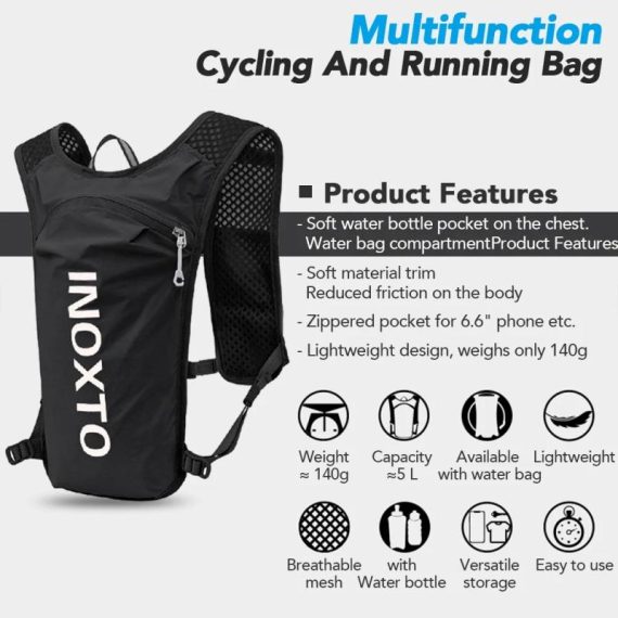 Outdoors & Sports | Bicycle Bike Bags 5L Portable Waterproof Road Cycling Water Bag Outdoor Sport Climbing Pouch Hydration Backpack Outdoors & Sports Outdoors & Sports