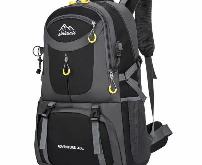 Outdoors & Sports | Black Mountaineering Rucksack For Man Youth Sports Back Pack Multi-Function Luggage Backpack Hiking Travel Packbag Male Outdoors & Sports Outdoors & Sports