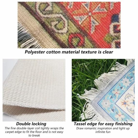 Outdoors & Sports | Bohemian Carpet Picnic Mat Outdoor Mat Camping Supplies Picnic Cloth Equipment Moisture-Proof Mat Ins Ethnic Style Outdoors & Sports Outdoors & Sports