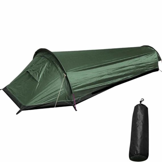 Outdoors & Sports | Camping Single Person Tent Ultralight Compact Outdoor Sleeping Bag Tent Larger Space Waterproof Backpacking Tent Cover Hiking Outdoors & Sports Outdoors & Sports