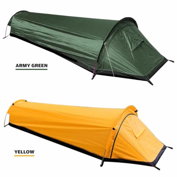 Outdoors & Sports | Camping Single Person Tent Ultralight Compact Outdoor Sleeping Bag Tent Larger Space Waterproof Backpacking Tent Cover Hiking Outdoors & Sports Outdoors & Sports