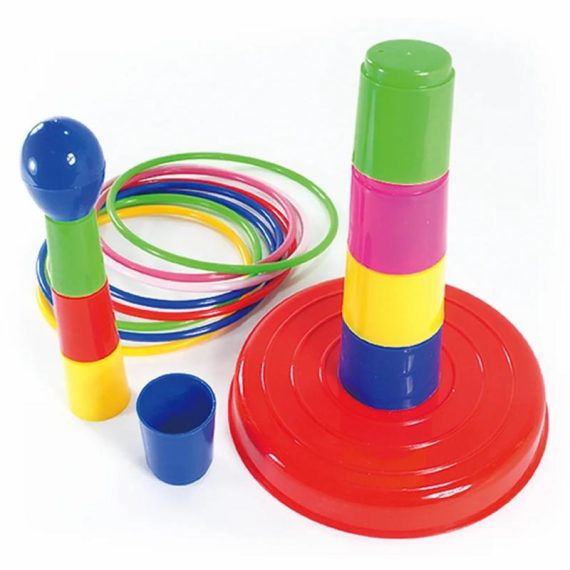 Outdoors & Sports | Children Outdoor Fun & Toy Sports Circle Ferrule Stacked Layers Game Parent-Child Interactive Ferrule Throwing Game Kids Outdoors & Sports Outdoors & Sports