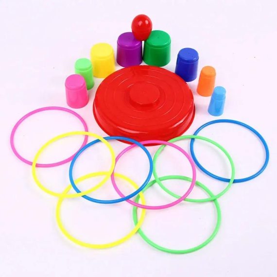 Outdoors & Sports | Children Outdoor Fun & Toy Sports Circle Ferrule Stacked Layers Game Parent-Child Interactive Ferrule Throwing Game Kids Outdoors & Sports Outdoors & Sports