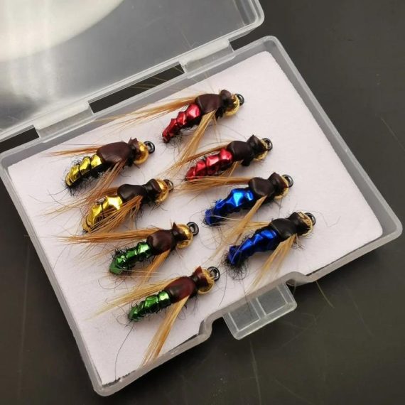 Outdoors & Sports | Fly Fishing Flies Kit Artificial Bait Nymph Scud Fly Bug Worm Trout Fishing Flies Insect Fishing Lure Pack Of 4Pcs /8Pcs /32Pcs Outdoors & Sports Outdoors & Sports