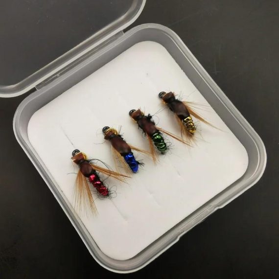 Outdoors & Sports | Fly Fishing Flies Kit Artificial Bait Nymph Scud Fly Bug Worm Trout Fishing Flies Insect Fishing Lure Pack Of 4Pcs /8Pcs /32Pcs Outdoors & Sports Outdoors & Sports