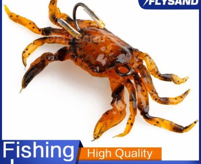 Outdoors & Sports | Flysand Bionic Crab Silicone Soft Bait Artificial Lifelike Sharp Hook Fishing Lure Freshwater Fish Jig Head Baits Fishing Tackle Outdoors & Sports Outdoors & Sports