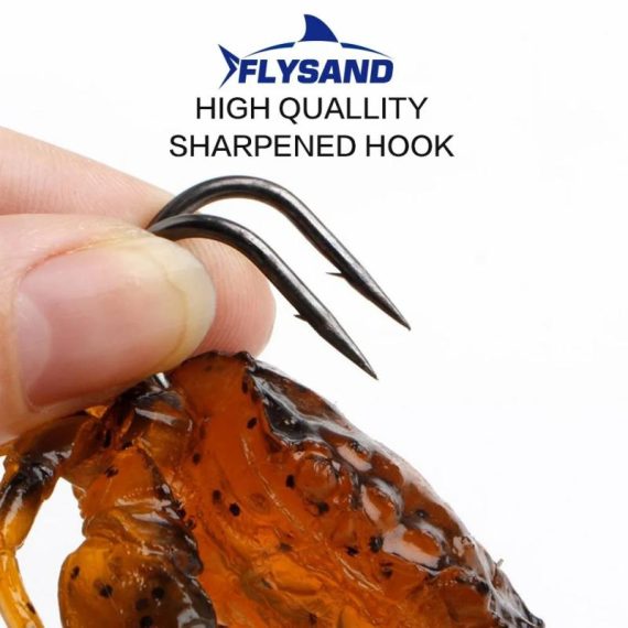 Outdoors & Sports | Flysand Bionic Crab Silicone Soft Bait Artificial Lifelike Sharp Hook Fishing Lure Freshwater Fish Jig Head Baits Fishing Tackle Outdoors & Sports Outdoors & Sports