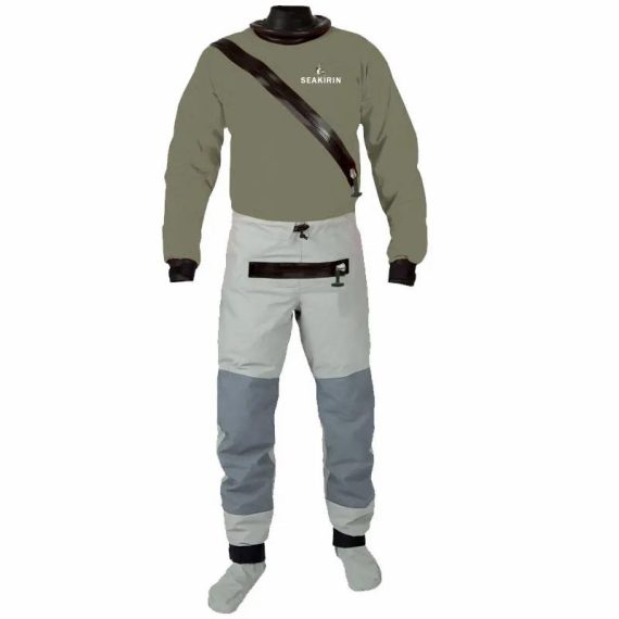 Outdoors & Sports | Front-Entry Drysuit With Relief Zipper Socks For Boating Sailing Paddling Canoeing Rafting Fishing Kayaking In Extreme Condition Outdoors & Sports Outdoors & Sports