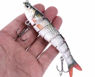 Outdoors & Sports | Hengjia 13.7Cm 10Cm 8Cm Sinking Wobblers Fishing Lures Multi Jointed Swimbait Hard Bait Fishing Tackle For Bass Isca Crankbait Outdoors & Sports Outdoors & Sports