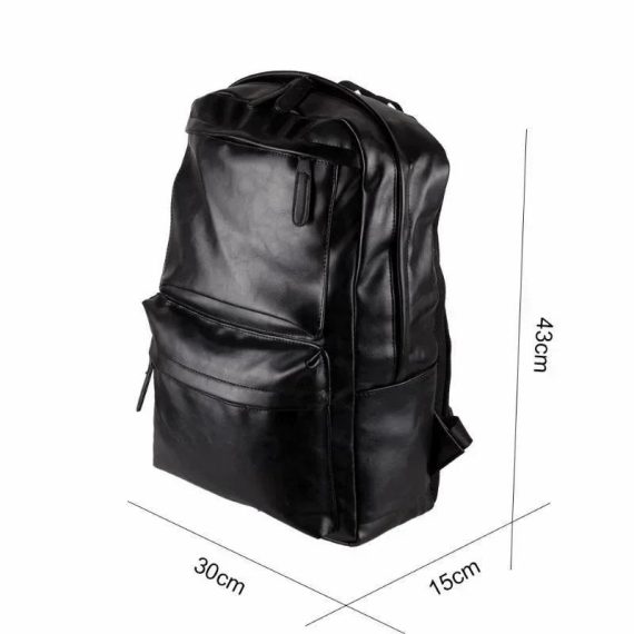 Outdoors & Sports | High Quality Man Backpack Pu Leather Men’s Backpacks Girl Luxury Designer Back Pack Laptop Bag Large Capacity Travel Bag Outdoors & Sports Outdoors & Sports