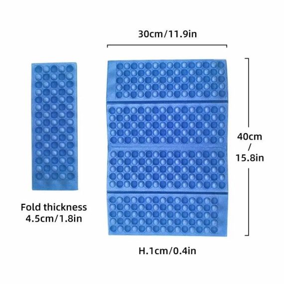 Outdoors & Sports | Ultralight Egg Nest Folding Cushion 36G Portable Outdoor Picnic Mat Camping Moistureproof Heat-Insulated Foam Sit Pad Outdoors & Sports Outdoors & Sports