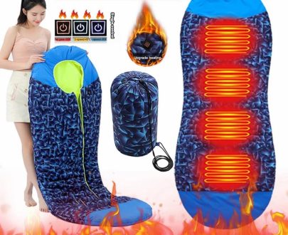 Outdoors & Sports | Usb Camping Heating Pad 3-Level Temperature Sleeping Bag Mattress Winter Warm Portable For Outdoor Travel Hiking For Backpacking Outdoors & Sports Outdoors & Sports