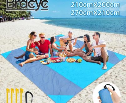 Outdoors & Sports | Waterproof Beach Mat Extra Large Outdoor Camping Mat Blanket Folding Sand Free Pocket Mattress Portable Lightweight Picnic Mat Outdoors & Sports Outdoors & Sports