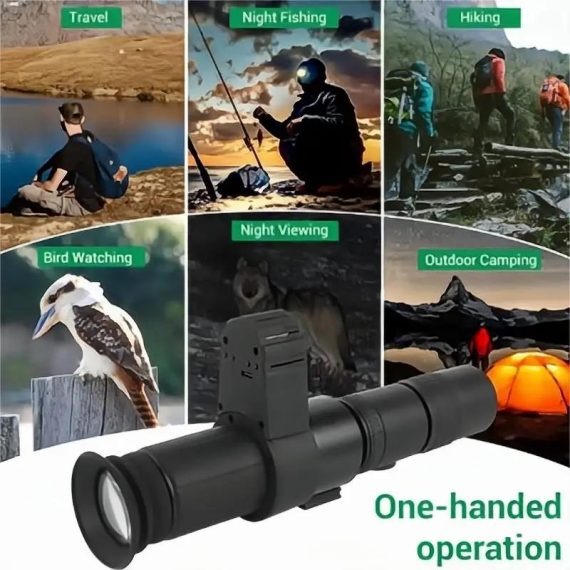 Outdoors & Sports | Head-Mounted Night Vision Device Outdoor 24X Zoom Search Telescope Head Mounted Sight Tactical Cross Cursor Hunting Laser Sight Outdoors & Sports Outdoors & Sports