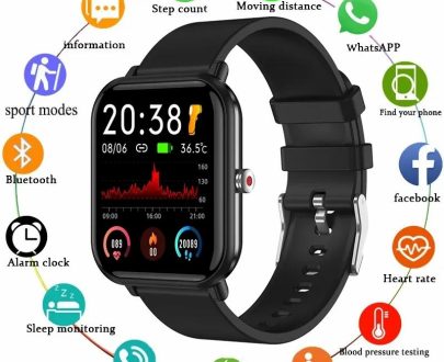 Consumer Electronics | Lige New Q9 Pro Smart Watch Body Temperature Monitor Music Control Sports Waterproof Smart Watch For Men Smartwatch 2024 Consumer Electronics Consumer Electronics