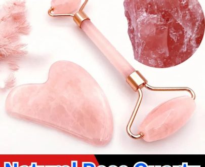 Health & Beauty | Rose Quartz Powder Crystal Jade Roller Massage Spa Pink Face Massagers Gua Sha Natural Stone Guasha Beauty Tool Facial Lift Up Consumer Electronics Consumer Electronics