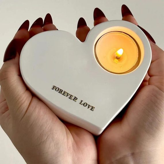 Consumer Electronics | 3D Concrete Heart Candlestick Silicone Mold Diy Cement Plaster Epoxy Resin Candle Holder Mould Home Crafts Decor Gift Making Consumer Electronics Consumer Electronics